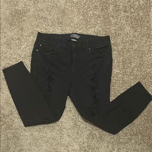 Torrid Black Skinny Jeans Sleek Modern Fit